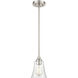 Caily 1 Light 5.75 inch Brushed Nickel Indoor Pendant Ceiling Light